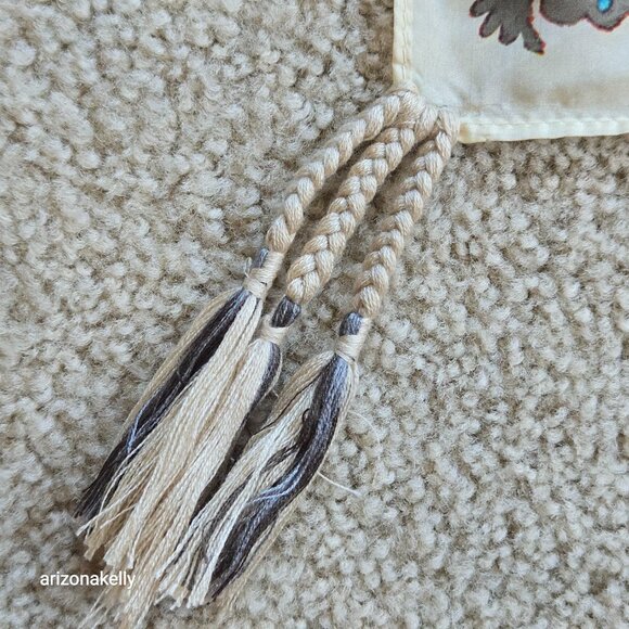 NWOT Johnny Was Silk Scarf Matroyshka Nesting Dolls #9 - Picture 3 of 10